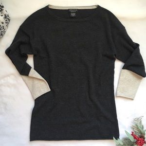 Lord & Taylor Cashmere 3/4 sleeve sweater